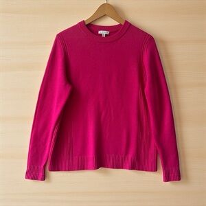 Crown‎ & Ivy Fuchsia Crew Neck Sweater